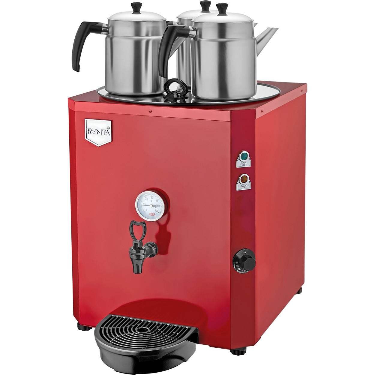 3 Demlikli Jumbo Çay Makinesi 40 lt