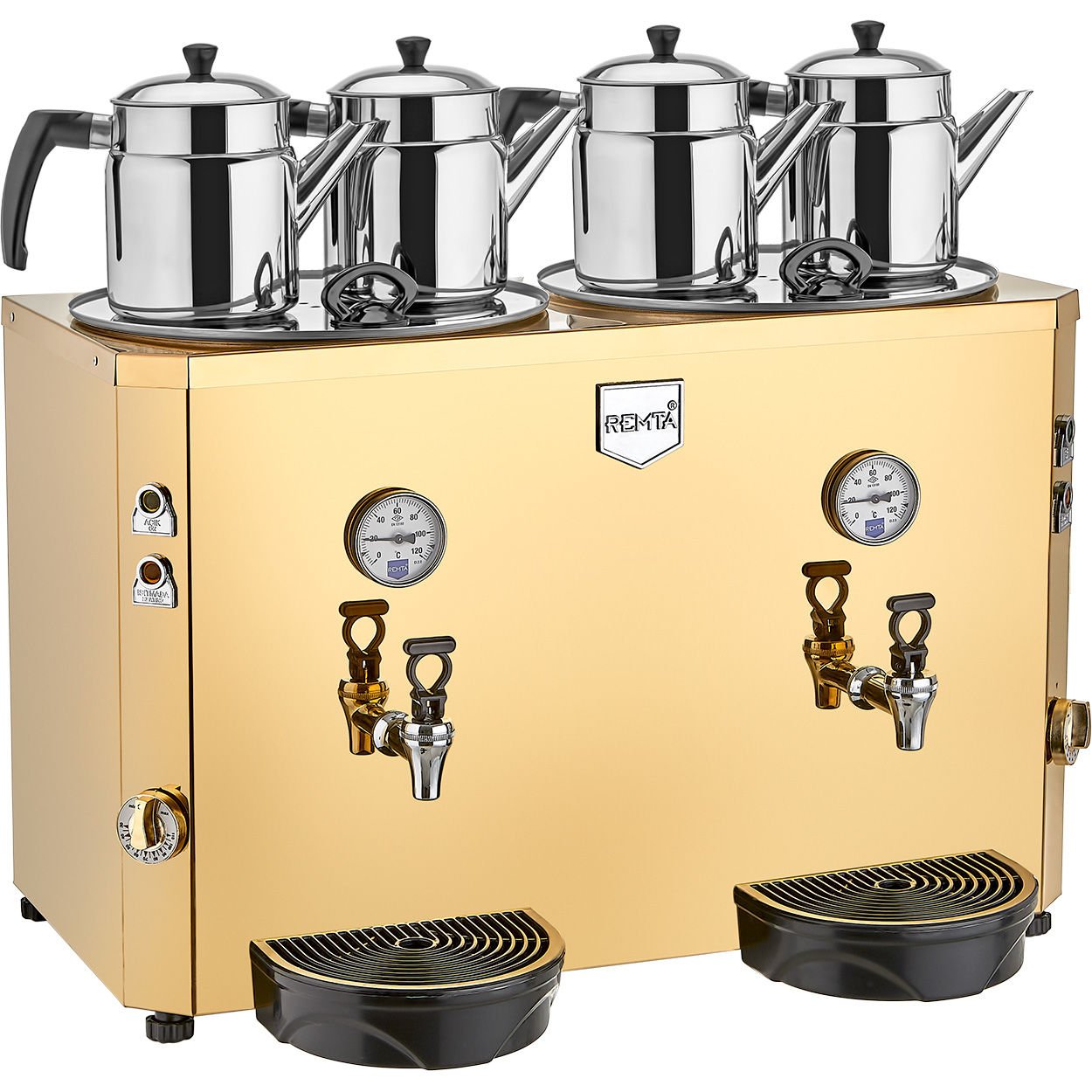 4 Demlikli Jumbo Çay Makinesi 46 lt