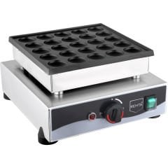 Yuvarlak Bubble Pankek Makinesi Elektrikli